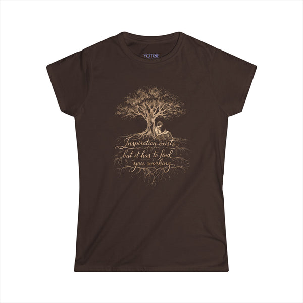 Exposed Roots "Inspiration Exists" Women's Tshirt