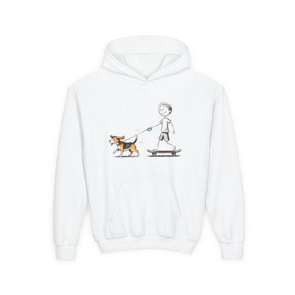 Beagle Love Kids Hooded Sweatshirt
