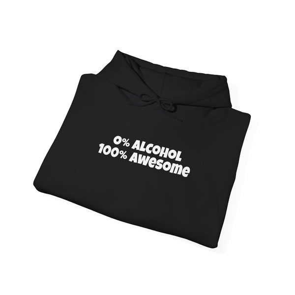 303Sobar 100% Awesome Sloth Unisex Hooded Sweatshirt