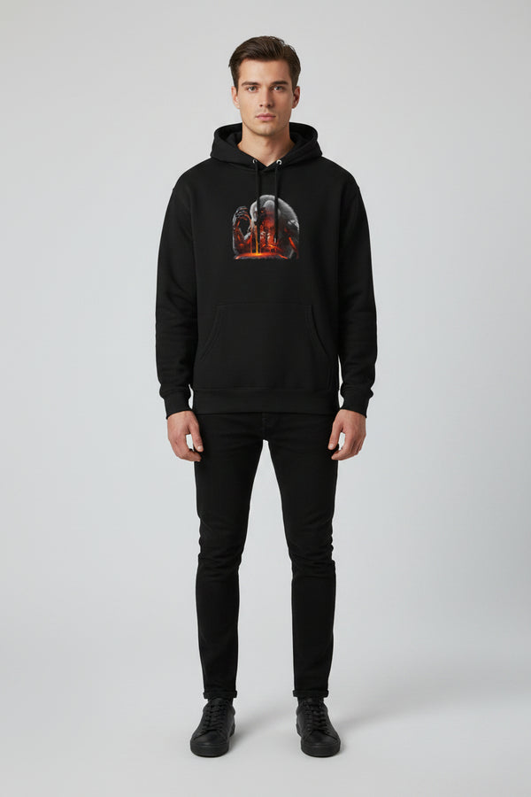 Lava Robot Baboon Unisex Hooded Sweatshirt