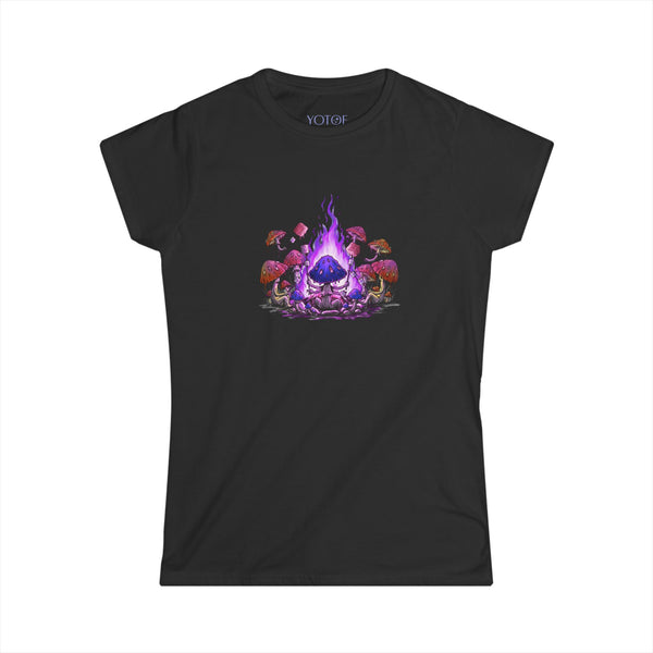 Give Me S'more Mushrooms Campfire Women's Tshirt