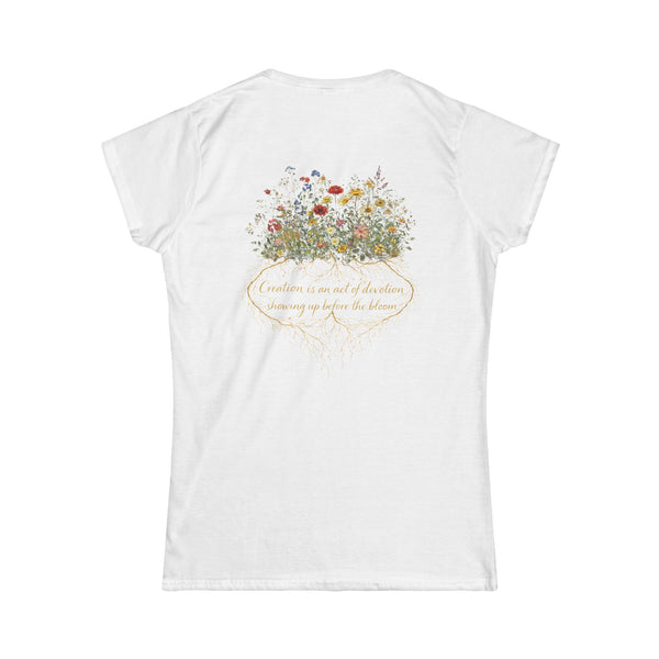 "Creation Before the Bloom" Women's T-shirt