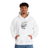 "Bruh" Coffee Unisex Hooded Sweatshirt