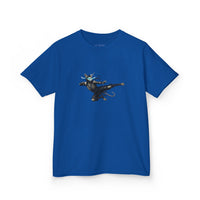 Ninja Unicorn Cat Kids Tshirt