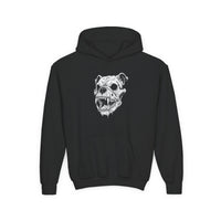 Dog Skull Kids Hooded Sweatshirt
