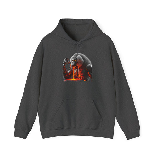 Lava Robot Baboon Unisex Hooded Sweatshirt