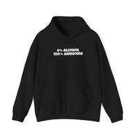303Sobar 100% Awesome Sloth Unisex Hooded Sweatshirt