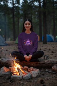 Give Me S'mores Mushroom Unisex Crewneck Sweatshirt