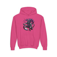 Fierce Ninja Kitty Kids Hooded Sweatshirt