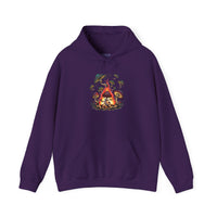 Mushroom Campfire Unisex Hooded Sweatshirt