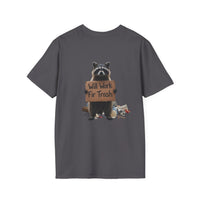 Trash is a Lifestyle- Raccoon Unisex Tshirt-