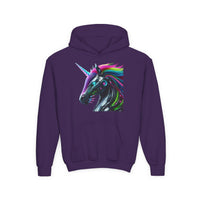 Robo Unicorn Kids Hooded Sweatshirt