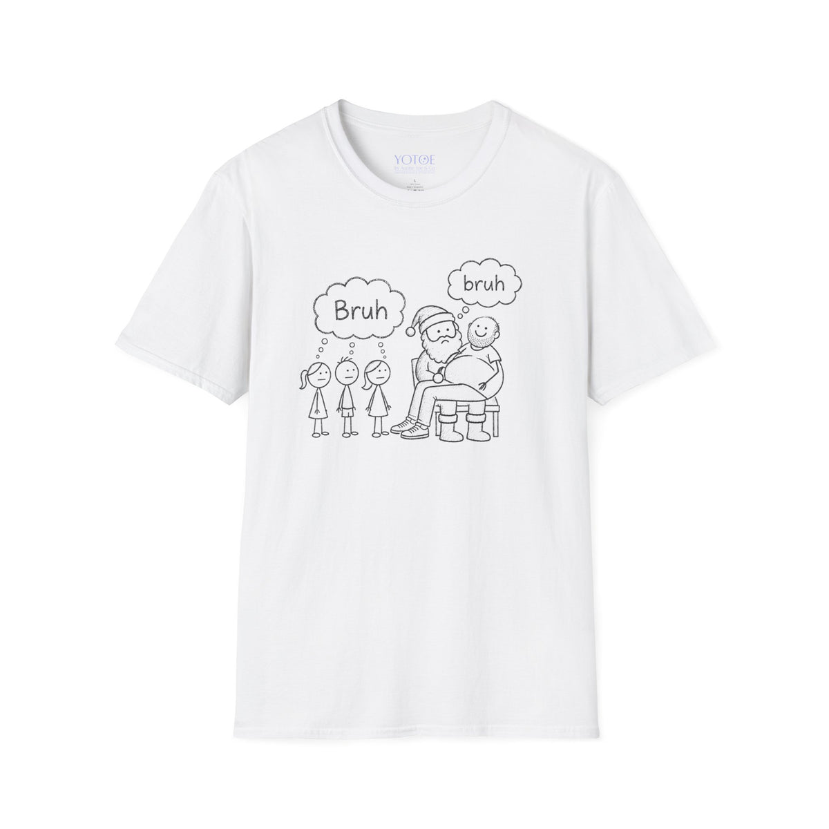 “Bruh” Santa Unisex Tshirt