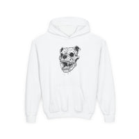 Dog Skull Kids Hooded Sweatshirt