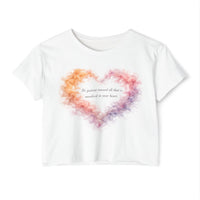 Self Love Women's Crop Top