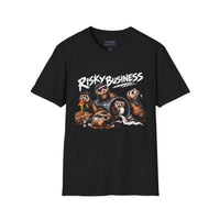 “Risky Business” Ferret Unisex Tshirt