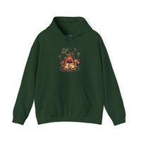 Mushroom Campfire Unisex Hooded Sweatshirt