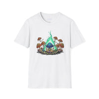 Give Me S'mores Mushroom Campfire Unisex Tshirt