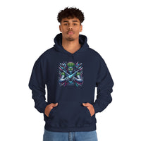 Samurai Cactus Unisex Hooded Sweatshirt