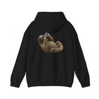 303Sobar 100% Awesome Sloth Unisex Hooded Sweatshirt