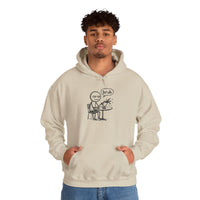 "Bruh" Coffee Unisex Hooded Sweatshirt