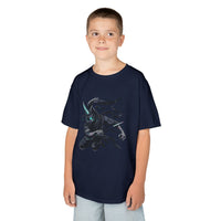 Dark Ninja Cat Kids Tshirt