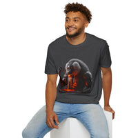 Melting Lava Baboon Unisex Tshirt