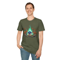 Give Me S'mores Mushroom Campfire Unisex Tshirt