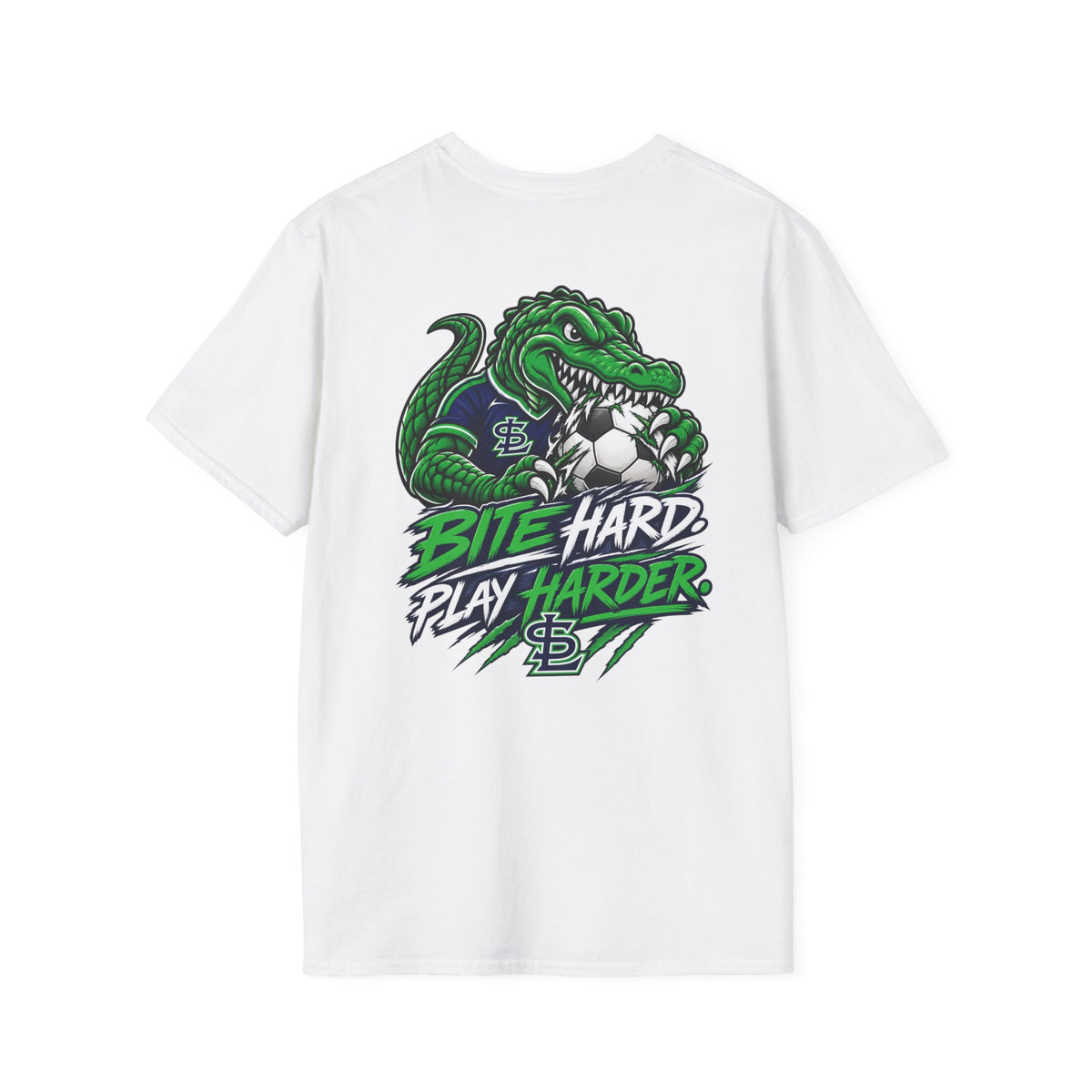 Bite Hard. Play Harder Unisex Tshirt