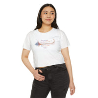 “Art does not reproduce the visible…” Women's Crop Top