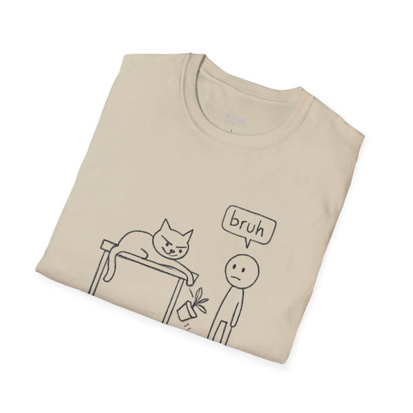 “Bruh” Cats Unisex Tshirt