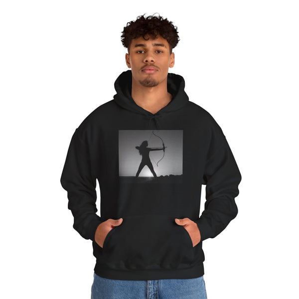 Huntress Archer Warrior Unisex Hooded Sweatshirt
