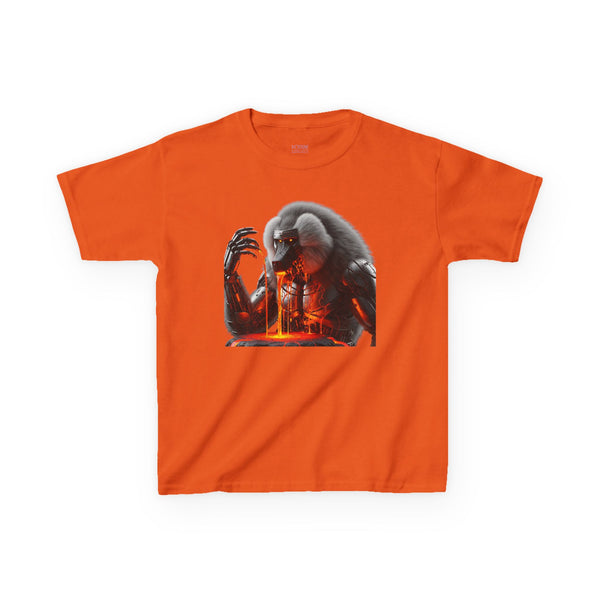 Melting Lava Baboon Kid's Tshirts