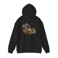 303Sobar 100% Awesome Sloth Unisex Hooded Sweatshirt