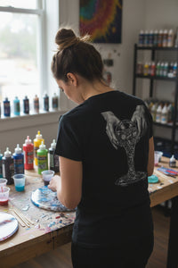 Surreal Hands Resin Art Women's T-shirt