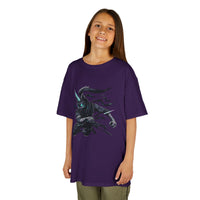 Dark Ninja Cat Kids Tshirt