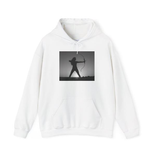 Huntress Archer Warrior Unisex Hooded Sweatshirt
