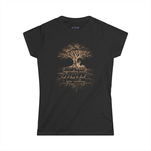 Exposed Roots "Inspiration Exists"  Women's Tshirt