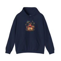 Mushroom Campfire Unisex Hooded Sweatshirt