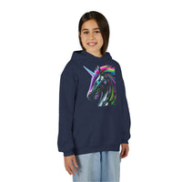 Robo Unicorn Kids Hooded Sweatshirt