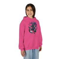 Fierce Ninja Kitty Kids Hooded Sweatshirt