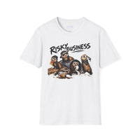 “Risky Business” Ferret Unisex Tshirt