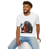 Melting Lava Baboon Unisex Tshirt