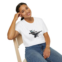 Ninja Unicorn Cat Unisex T-Shirt