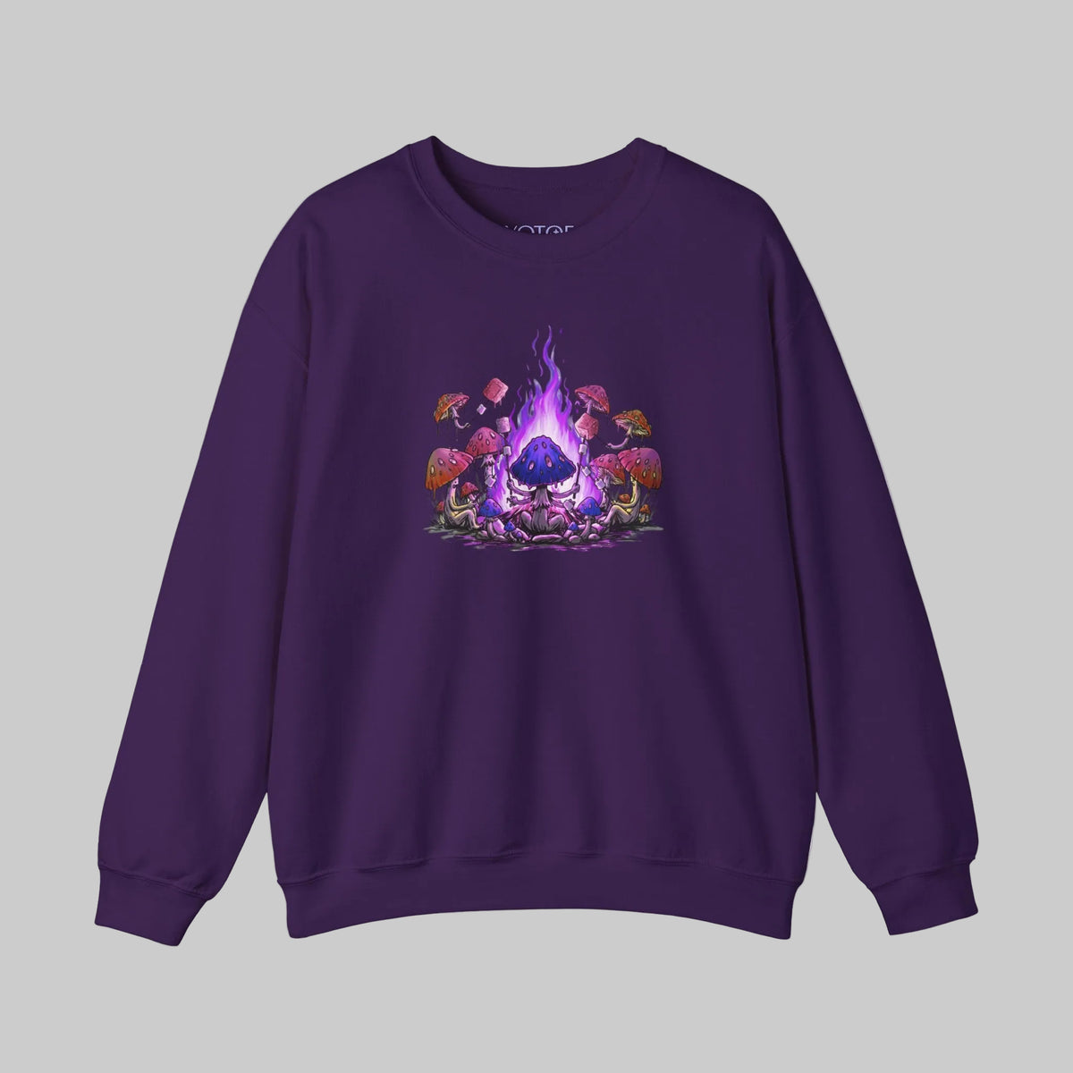 Give Me S'mores Mushroom Unisex Crewneck Sweatshirt
