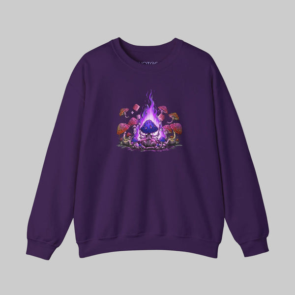 Give Me S'mores Mushroom Unisex Crewneck Sweatshirt