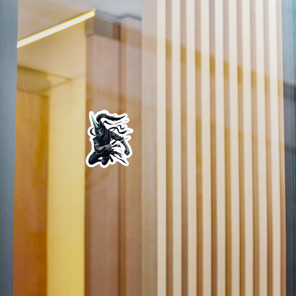 Ninja Unicorn Vinyl Sticker — Kiss-Cut Decal for Laptops, Water Bottles & Cars