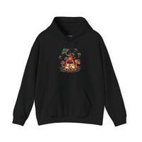 Mushroom Campfire Unisex Hooded Sweatshirt