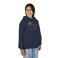 Ninja Unicorn Cat Kids Hooded Sweatshirt