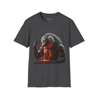 Melting Lava Baboon Unisex Tshirt